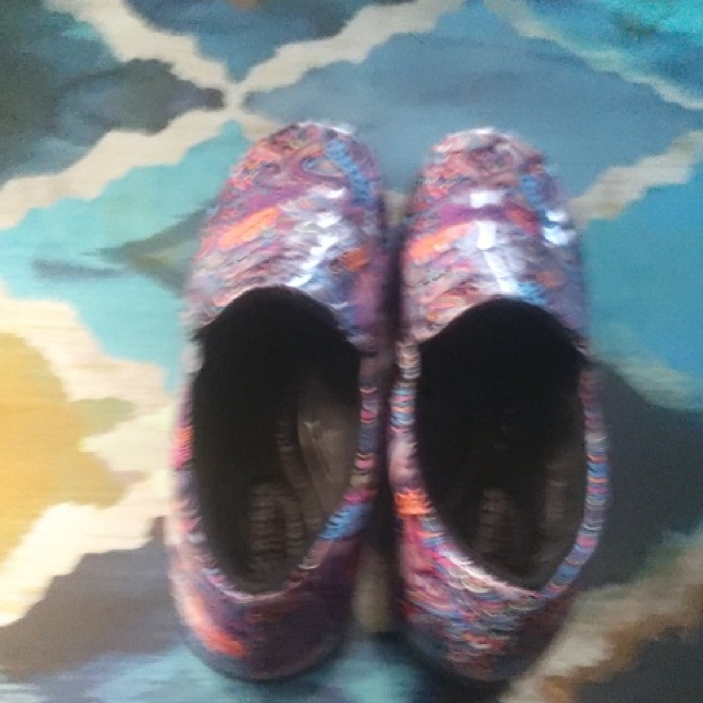 Colorful Patterned Clogs